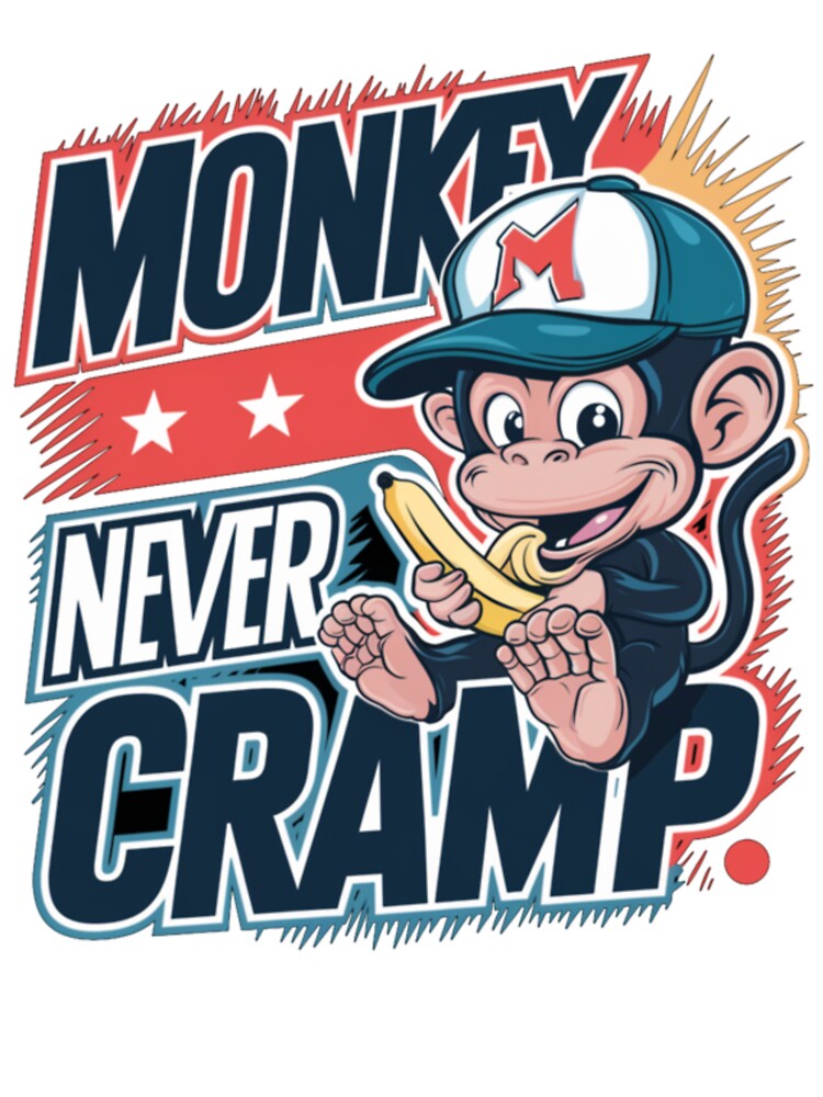Monkey Never Cramp - Funny Quote Bananas 2 by Almanzalbert T-Shirts, Hoodie, Sweatshirt | BlankRebels.com (Image 3)