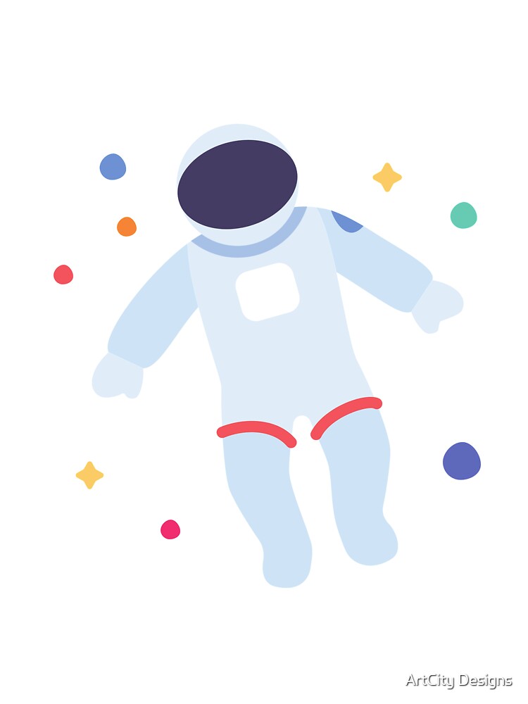 Astronaut by ArtCity Designs T-Shirts, Hoodie, Sweatshirt | BlankRebels.com (Image 3)