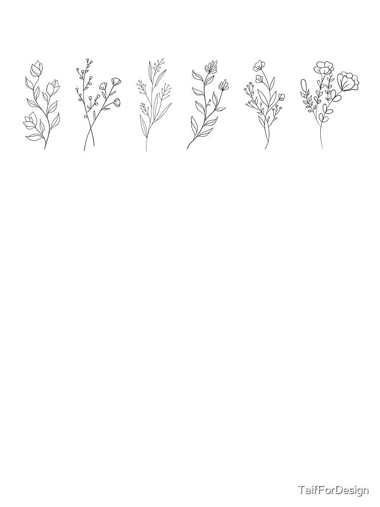 Flower Aesthetic by TaifForDesign T-Shirts, Hoodie, Sweatshirt | BlankRebels.com (Image 3)