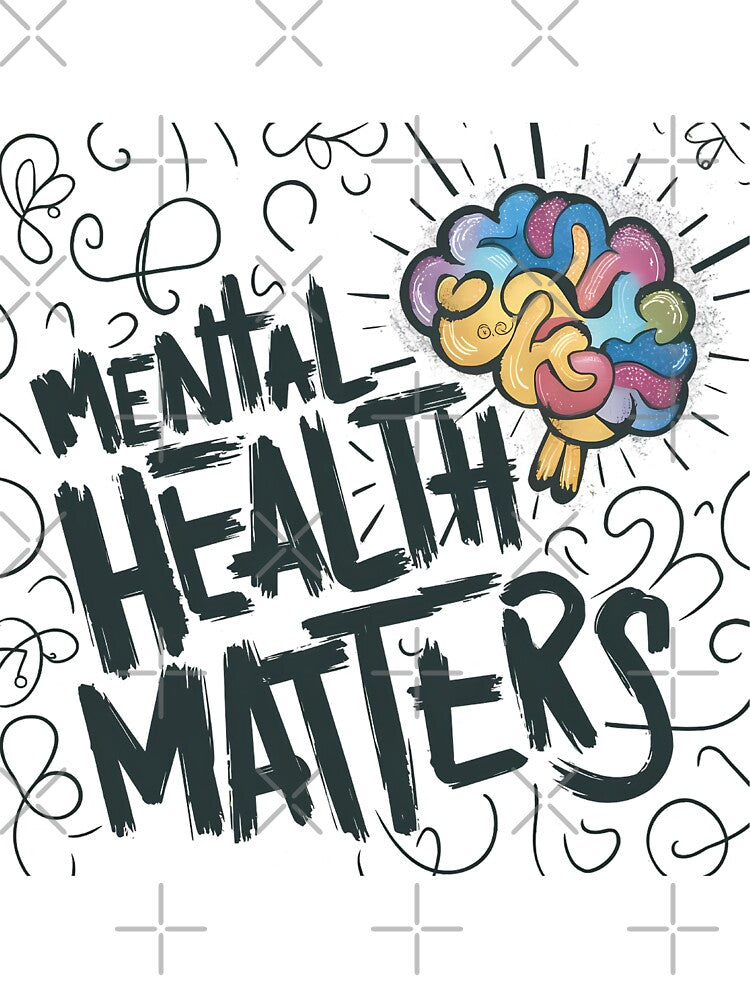 mental health matters by brokenpones T-Shirts, Hoodie, Sweatshirt | BlankRebels.com (Image 3)