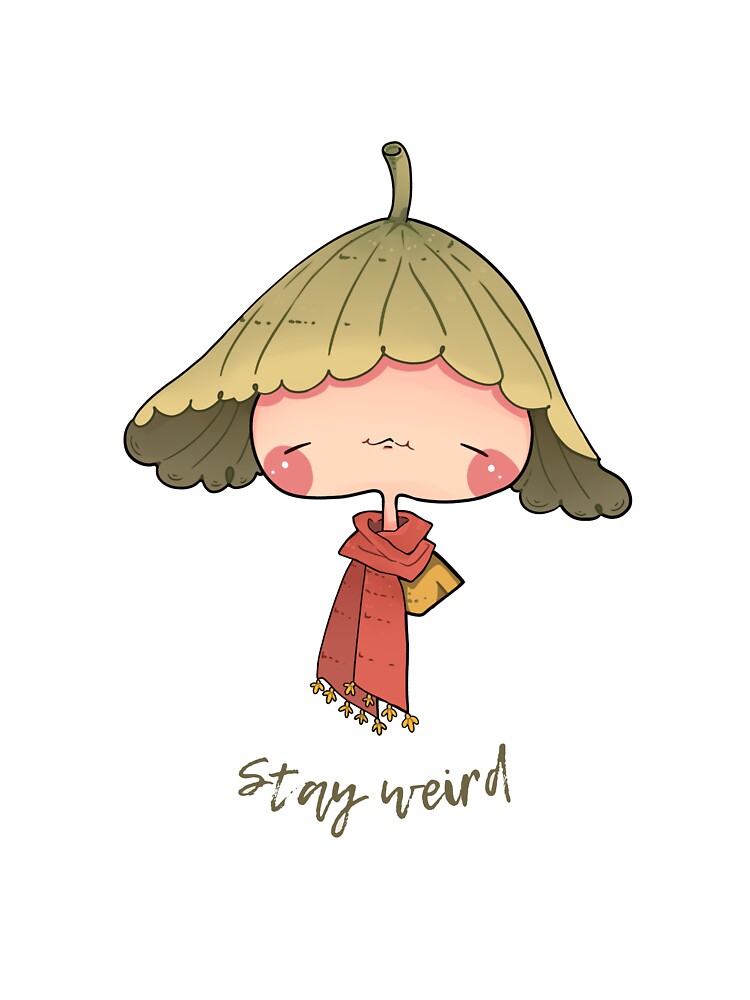 Stay Weird Cute baby Vegetable in green leaves by MinOriCozyShop T-Shirts, Hoodie, Sweatshirt | BlankRebels.com (Image 3)