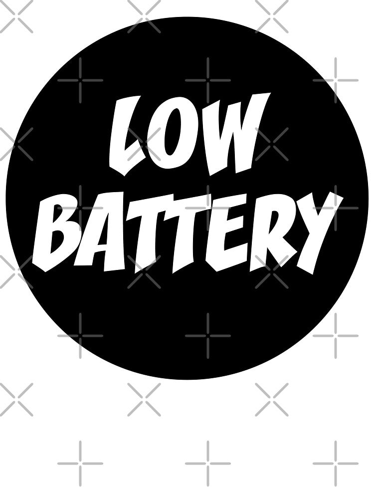 LOW BATTERY STICKER by PIXEL POP DESIGNS - Beyond the Norm! T-Shirts, Hoodie, Sweatshirt | BlankRebels.com (Image 3)