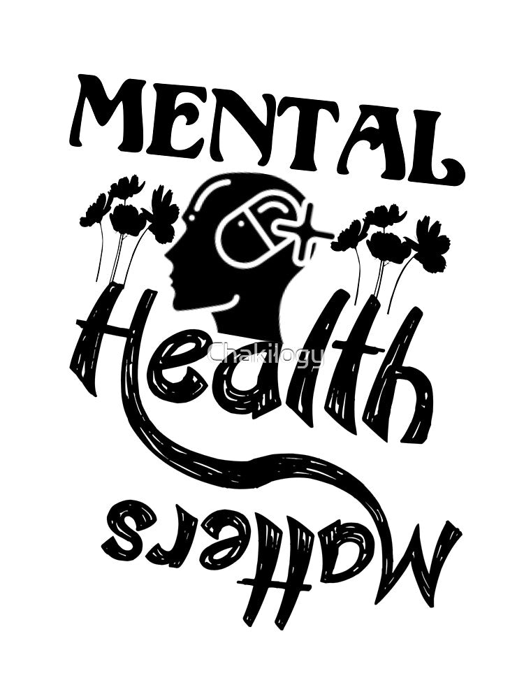 Mental health matters, original slogan,, by Chakilogy T-Shirts, Hoodie, Sweatshirt | BlankRebels.com (Image 3)