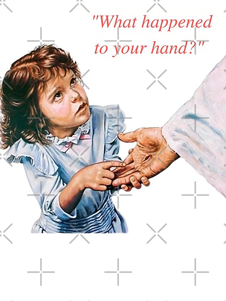 What happened to your hand? Jesus Religion Hackers Cereal Shirt by lexlex9000