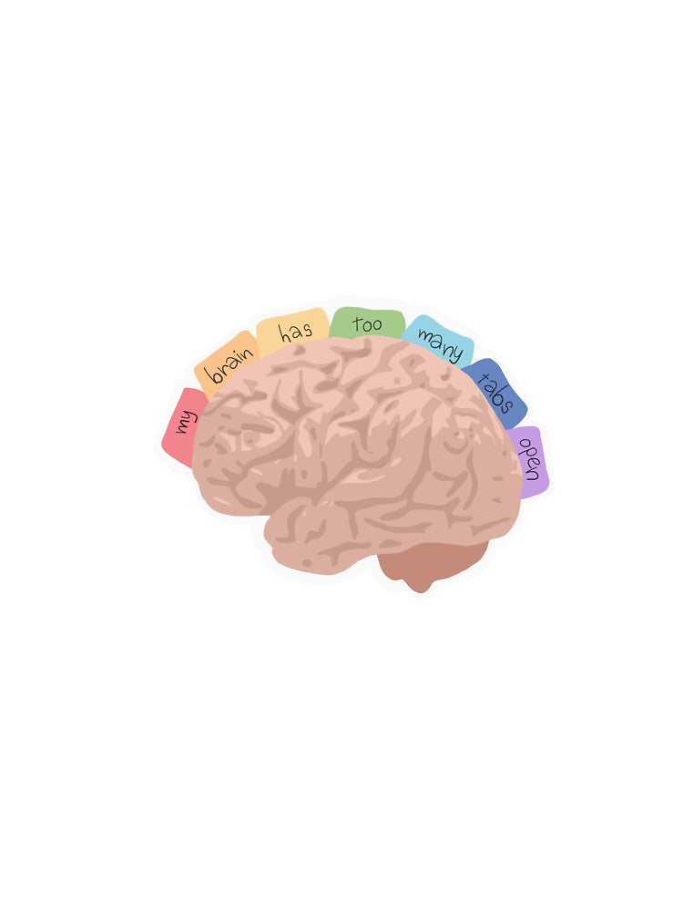 overthinking brain by yevaladygina T-Shirts, Hoodie, Sweatshirt | BlankRebels.com (Image 3)