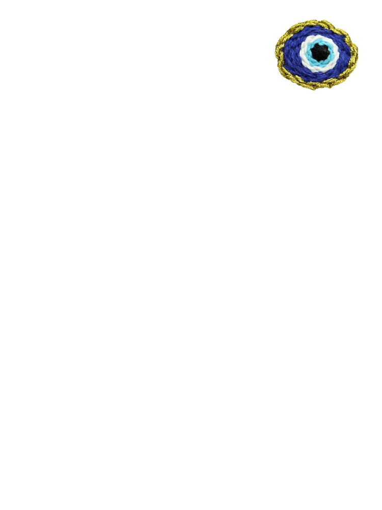 Gold Evil Eye Embroidered Patch by moonfawnco T-Shirts, Hoodie, Sweatshirt | BlankRebels.com (Image 3)
