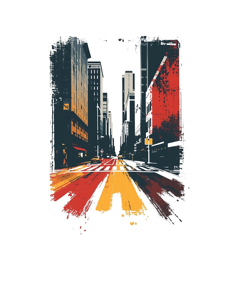 Urban Street Abstract by garts T-Shirts, Hoodie, Sweatshirt | BlankRebels.com (Image 3)