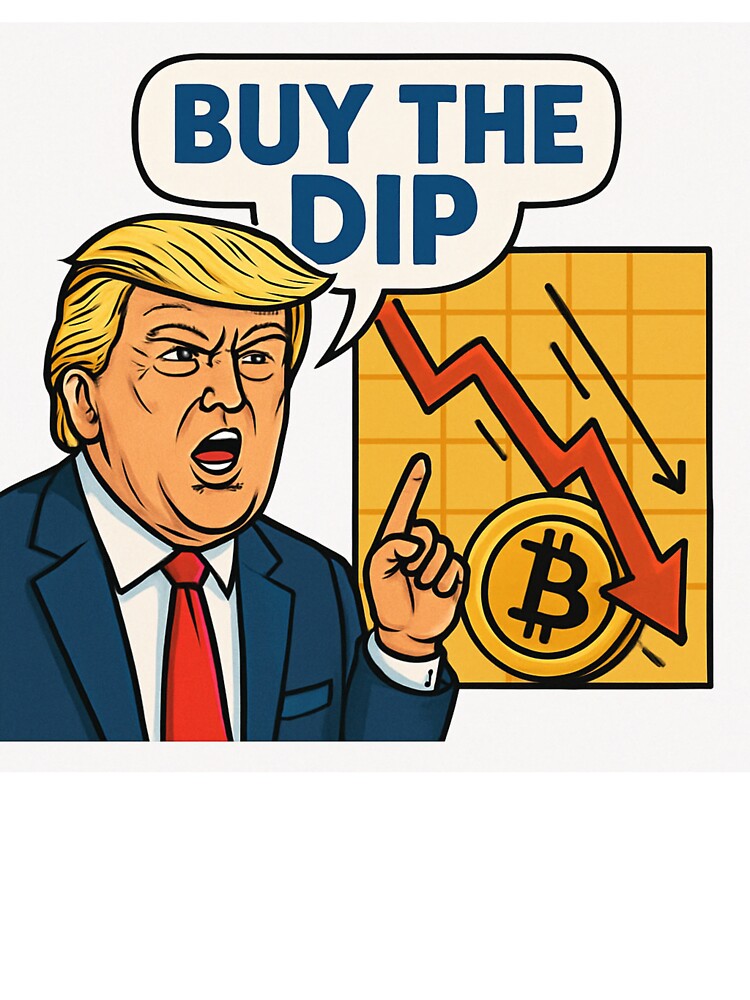 Buy the Dip – Trump Bitcoin Comic Design by laynets T-Shirts, Hoodie, Sweatshirt | BlankRebels.com (Image 3)