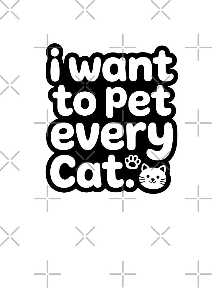 I Want To Pet Every Cat by Dimitrispoli T-Shirts, Hoodie, Sweatshirt | BlankRebels.com (Image 3)
