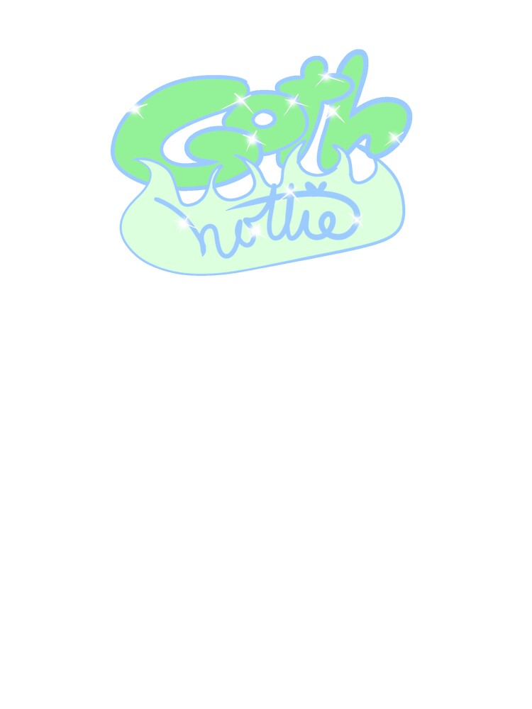 Copy of Goth Hottie (green and blue) by gross-girl99 T-Shirts, Hoodie, Sweatshirt | BlankRebels.com (Image 3)