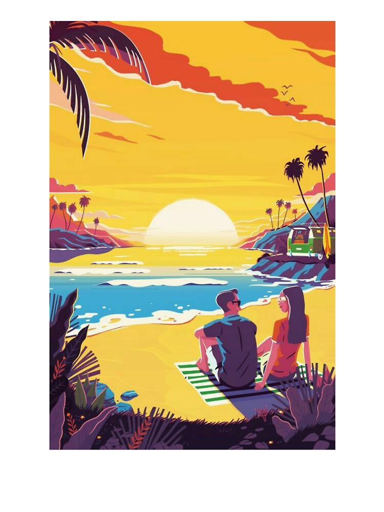 art image of a couple enjoying the sunset by vitda lupi T-Shirts, Hoodie, Sweatshirt | BlankRebels.com (Image 3)