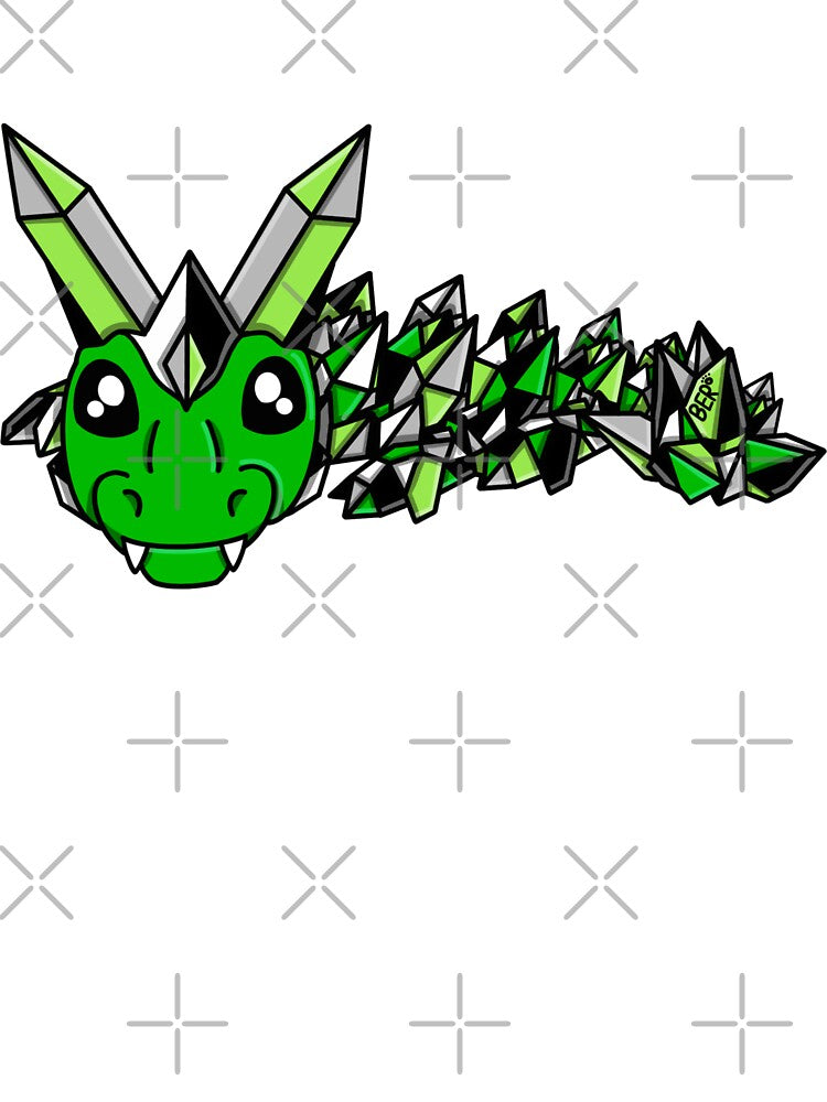 Aromantic Pride Crystal Fidget Dragon by SentABear T-Shirts, Hoodie, Sweatshirt | BlankRebels.com (Image 3)