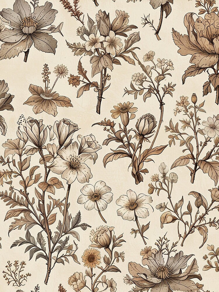 Vintage Botanical Flower by CoolPixels T-Shirts, Hoodie, Sweatshirt | BlankRebels.com (Image 3)