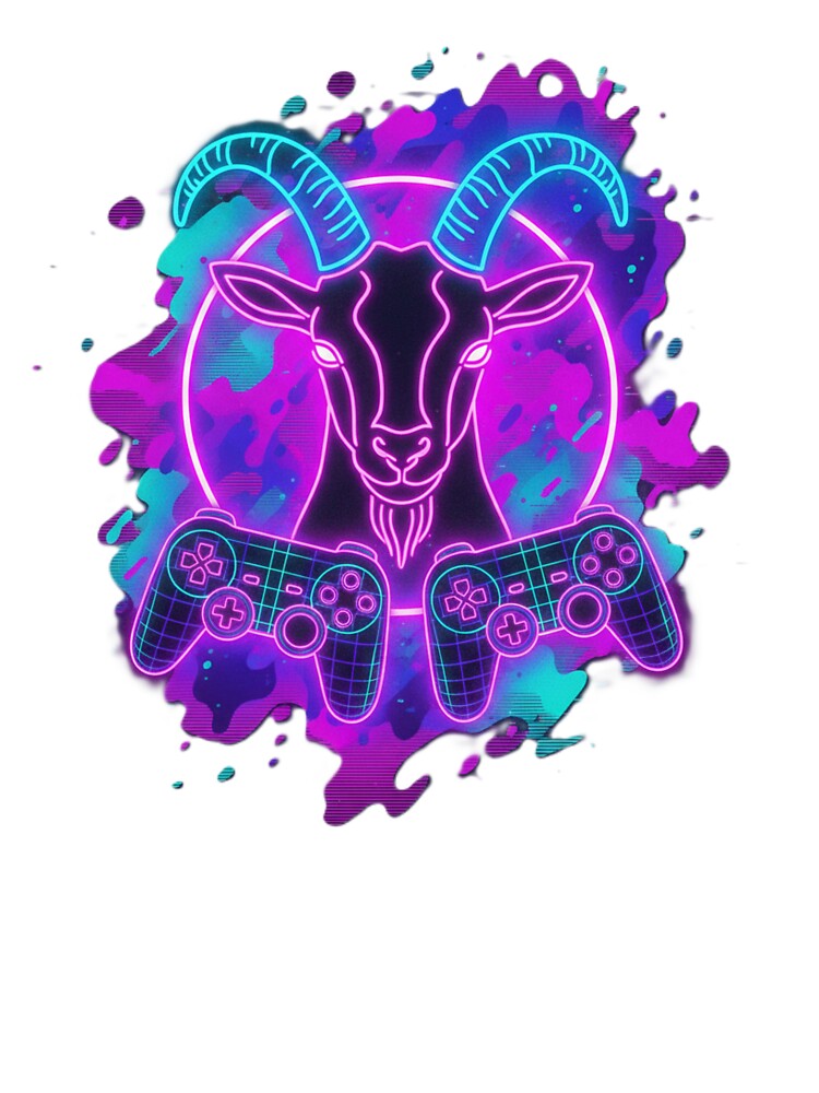 Synthwave Goat Gamer T-Shirts, Hoodie, Sweatshirt