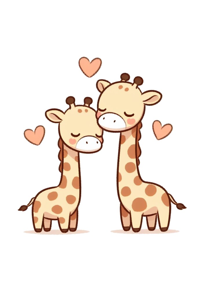 Giraffe Couple Valentine's Day by LemuellTrends T-Shirts, Hoodie, Sweatshirt | BlankRebels.com (Image 3)