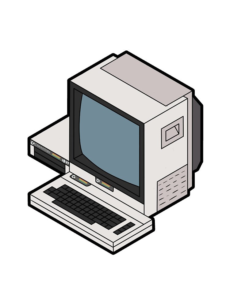 Retro Gaming: Commodore64 by HalflightSTAY T-Shirts, Hoodie, Sweatshirt | BlankRebels.com (Image 3)