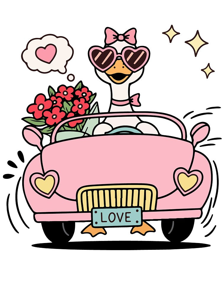 Goose Valentine , Valentine Goose , Duck valentines , Funny Valentine by DonaldMcCullum T-Shirts, Hoodie,... (Image 3)