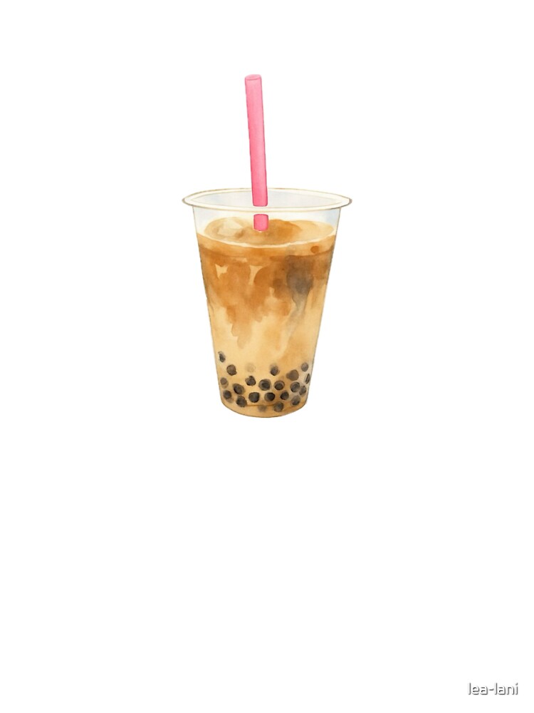 Aesthetic Cute Boba Tea by lea-lani T-Shirts, Hoodie, Sweatshirt | BlankRebels.com (Image 3)