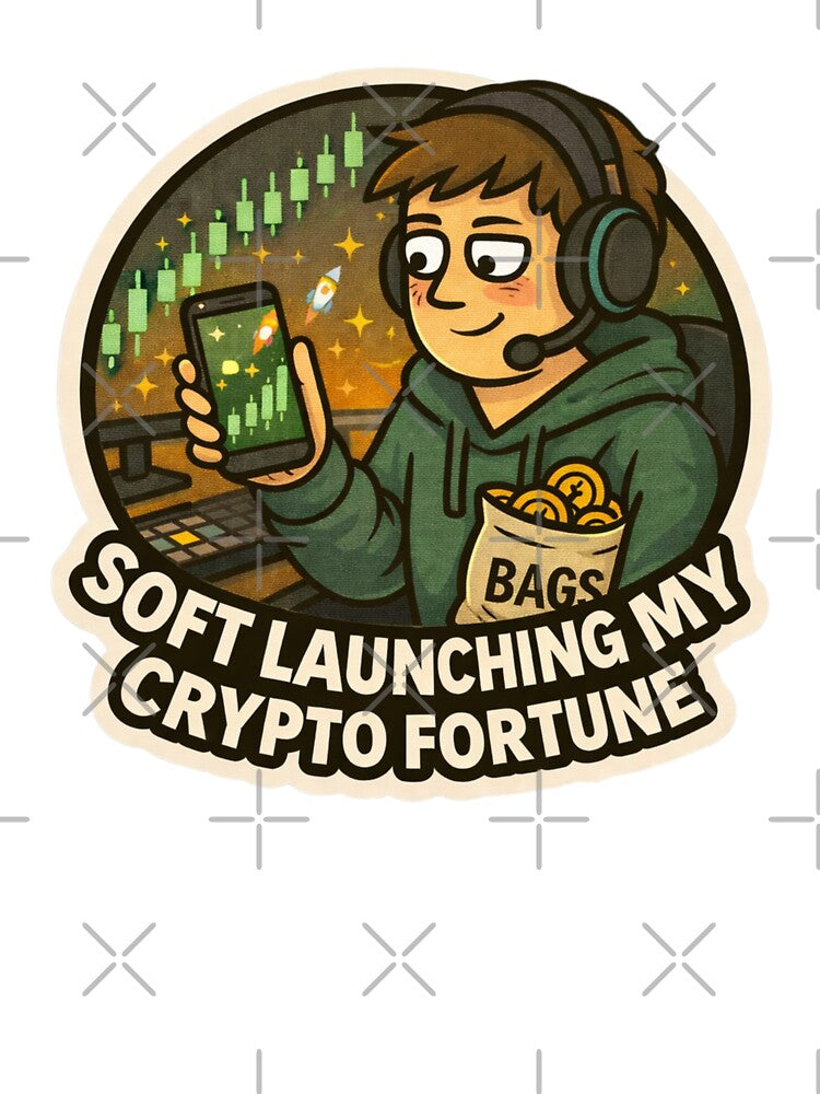 Soft Launching My Crypto Fortune Guy by DivinelyAligned8 T-Shirts, Hoodie, Sweatshirt | BlankRebels.com (Image 3)
