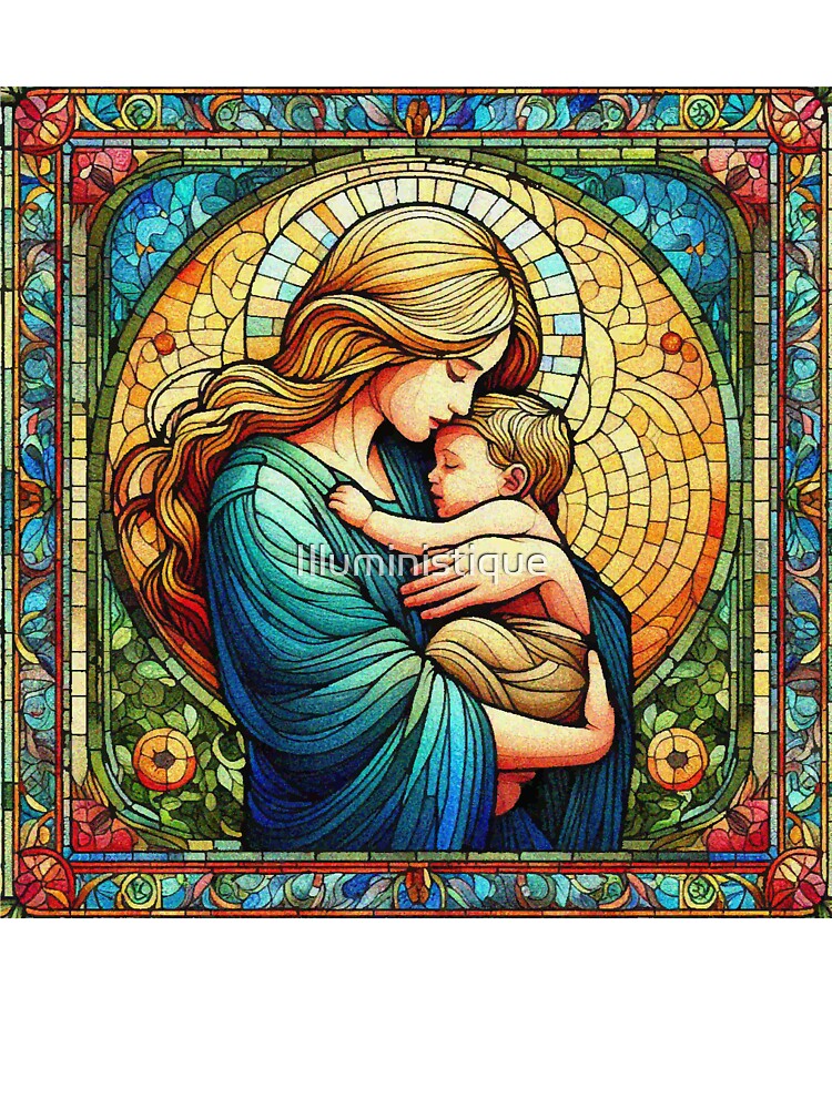 Mother's Embrace Mothers Day by Illuministique T-Shirts, Hoodie, Sweatshirt | BlankRebels.com (Image 3)
