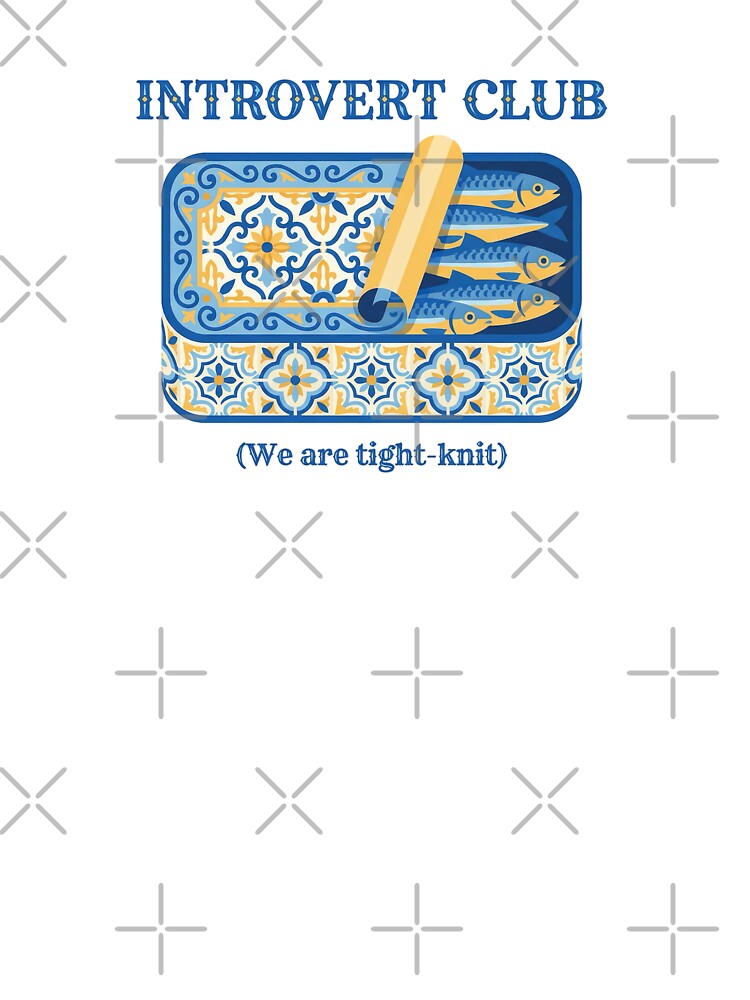 Introvert Club Sardine Tin Aesthetic by Gihon Mirth T-Shirts, Hoodie, Sweatshirt | BlankRebels.com (Image 3)