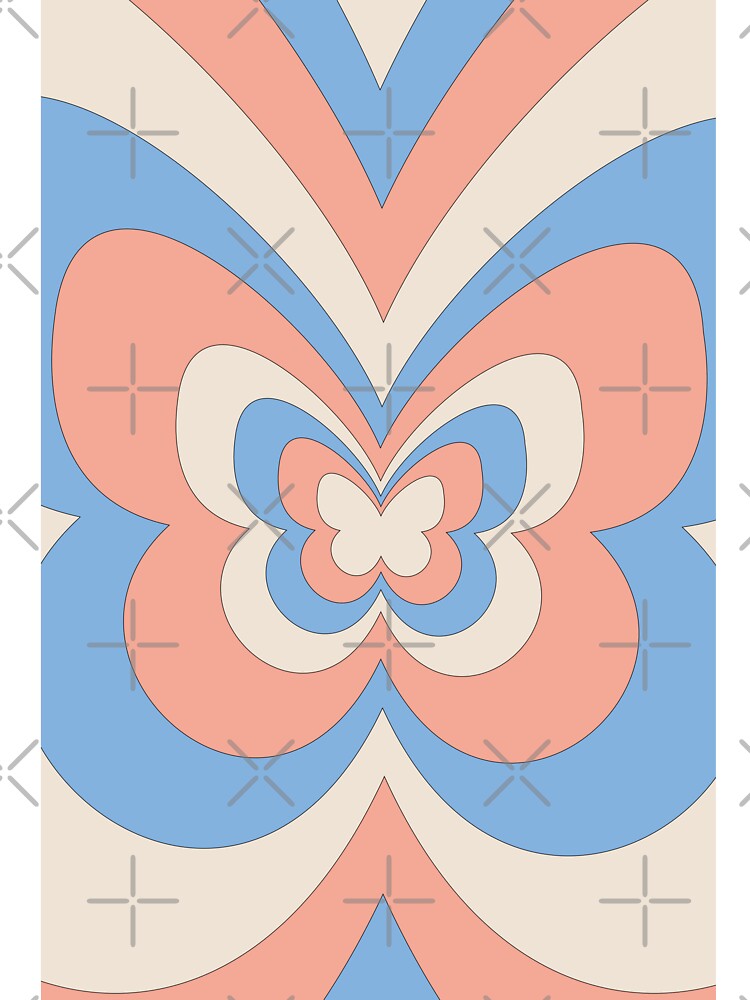 Retro Butterfly Aesthetic by LinDraws T-Shirts, Hoodie, Sweatshirt | BlankRebels.com (Image 3)