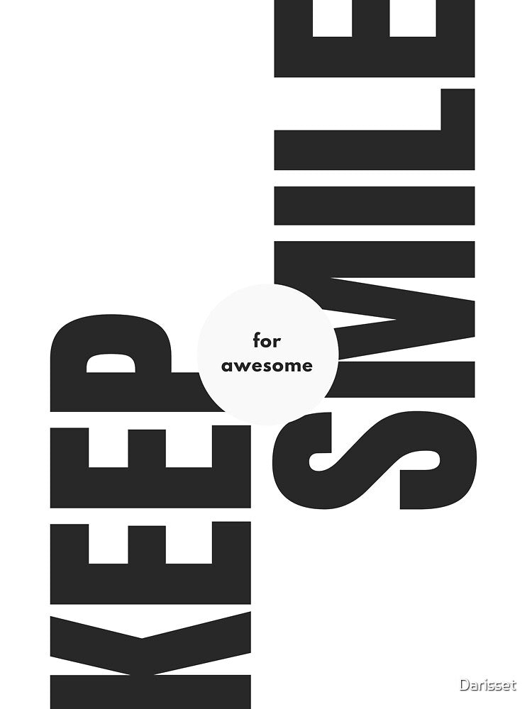 Keep smile for awesome by Darisset T-Shirts, Hoodie, Sweatshirt | BlankRebels.com (Image 3)