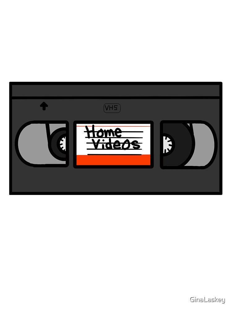 VHS tape by GinaLaskey T-Shirts, Hoodie, Sweatshirt | BlankRebels.com (Image 3)