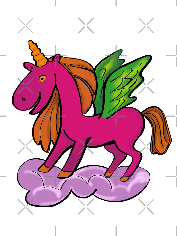 Toy unicorn. Cartoon unicorn, bright picture. by ZheltakovaIana T-Shirts, Hoodie, Sweatshirt | BlankRebels.com (Image 3)