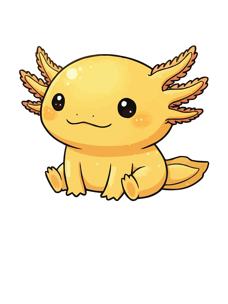 Golden Glow – Rare Golden Axolotl Aesthetic by Petzzz T-Shirts, Hoodie, Sweatshirt | BlankRebels.com (Image 3)