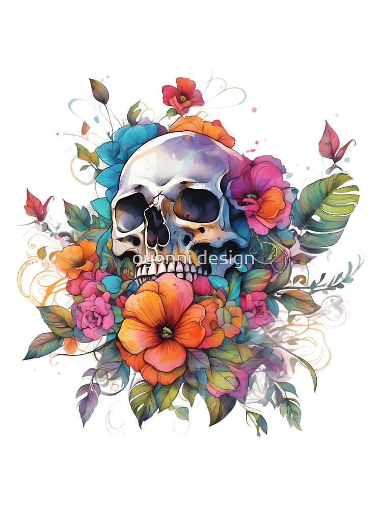 Skulls: A Reminder of Our Mortality by oyonni design T-Shirts, Hoodie, Sweatshirt | BlankRebels.com (Image 3)