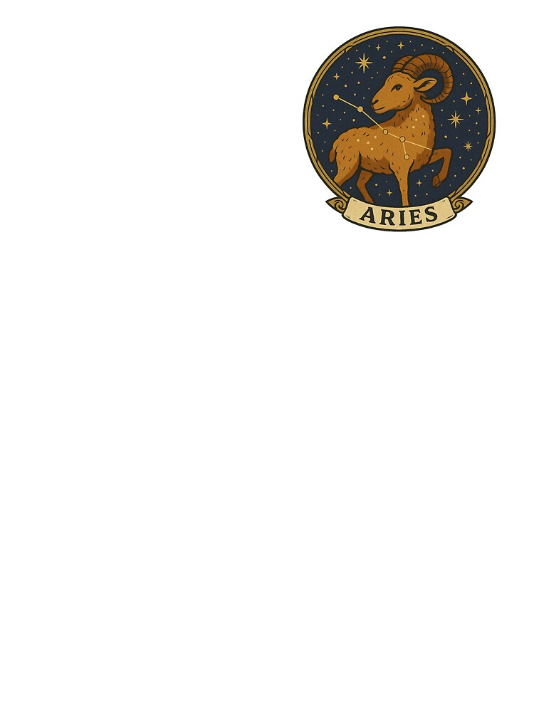 Aries Zodiac Sign – Magical Horoscope Design by Paschka-Shop T-Shirts, Hoodie, Sweatshirt | BlankRebels.com (Image 3)