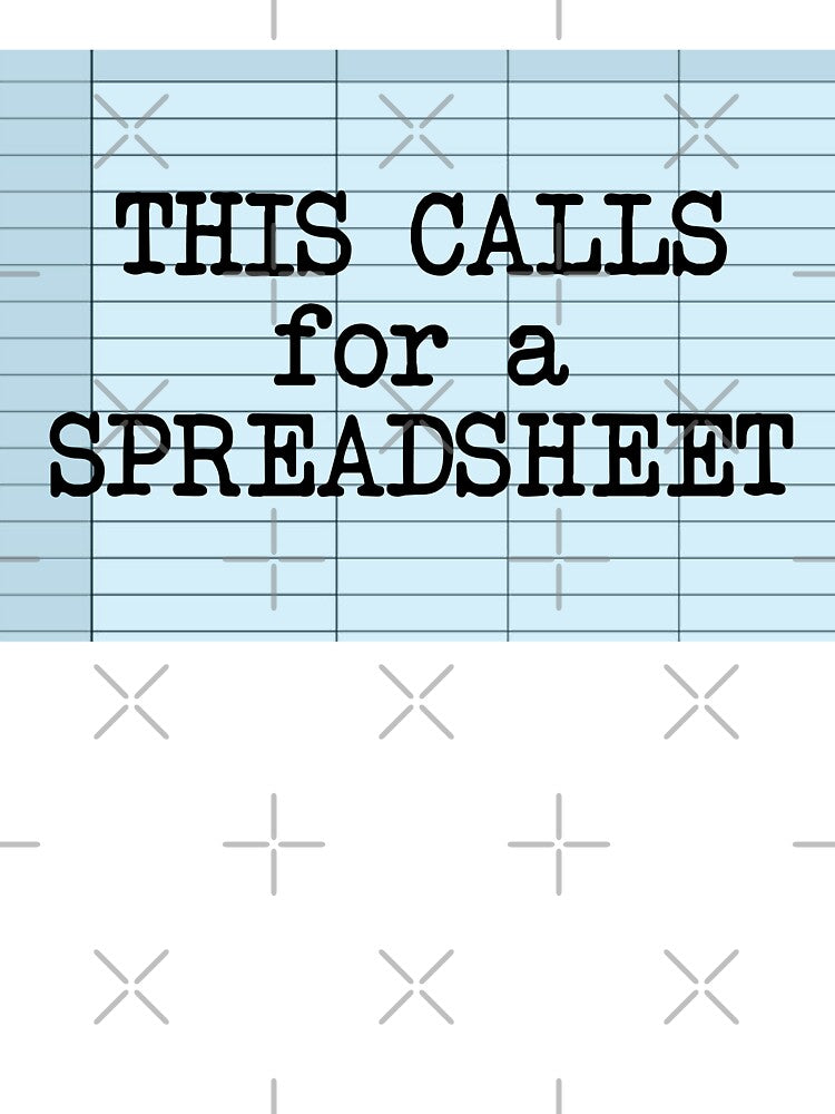 Sarcastic Spreadsheet Office Quote by HotHibiscus T-Shirts, Hoodie, Sweatshirt | BlankRebels.com (Image 3)