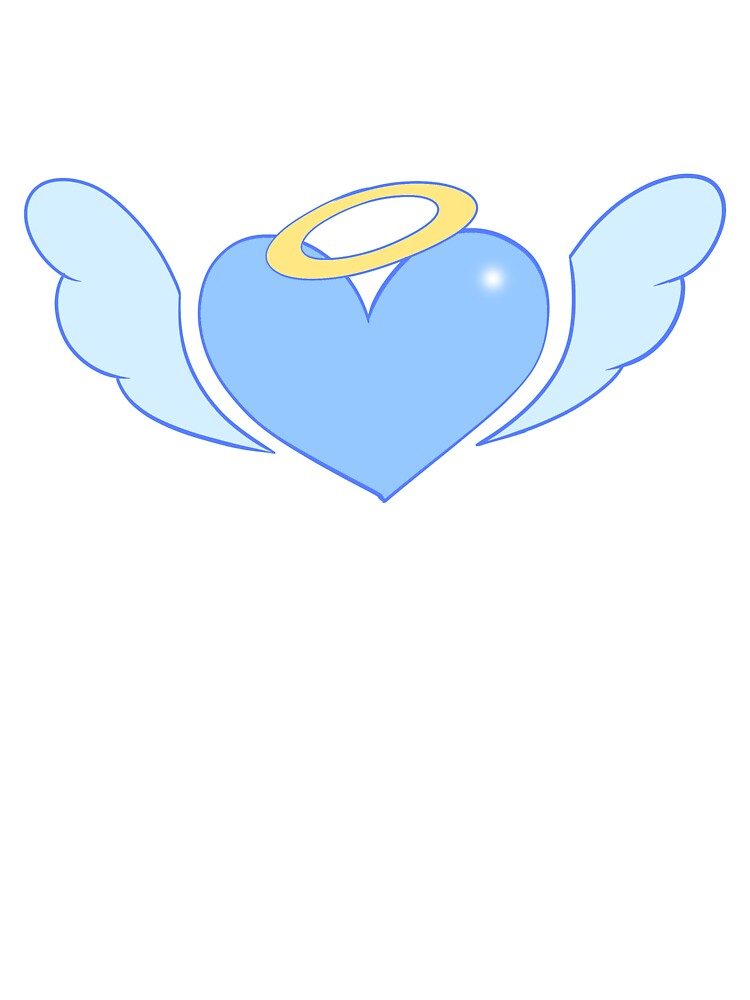 Y2K Angel Heart (Blue) T-Shirts, Hoodie, Sweatshirt