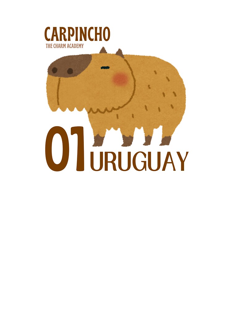 Uruguayan Capybara T-Shirts, Hoodie, Sweatshirt