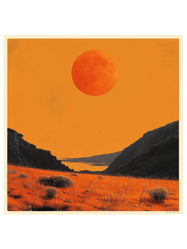 Large sun in a mountain field by Zen Lael T-Shirts, Hoodie, Sweatshirt | BlankRebels.com (Image 3)