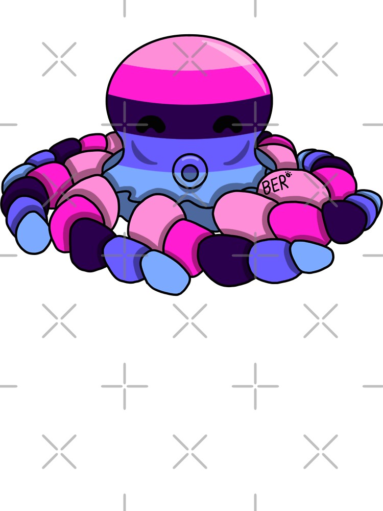 Omnisexual Pride Fidget Octopus by SentABear T-Shirts, Hoodie, Sweatshirt | BlankRebels.com (Image 3)