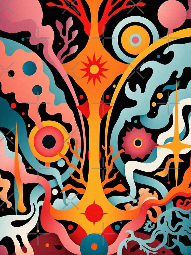 Bold Pattern Abstract Art by Esterlane T-Shirts, Hoodie, Sweatshirt | BlankRebels.com (Image 3)