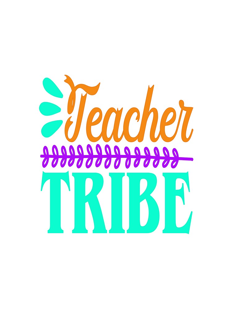 Teacher Tribe by LemonCreations T-Shirts, Hoodie, Sweatshirt | BlankRebels.com (Image 3)