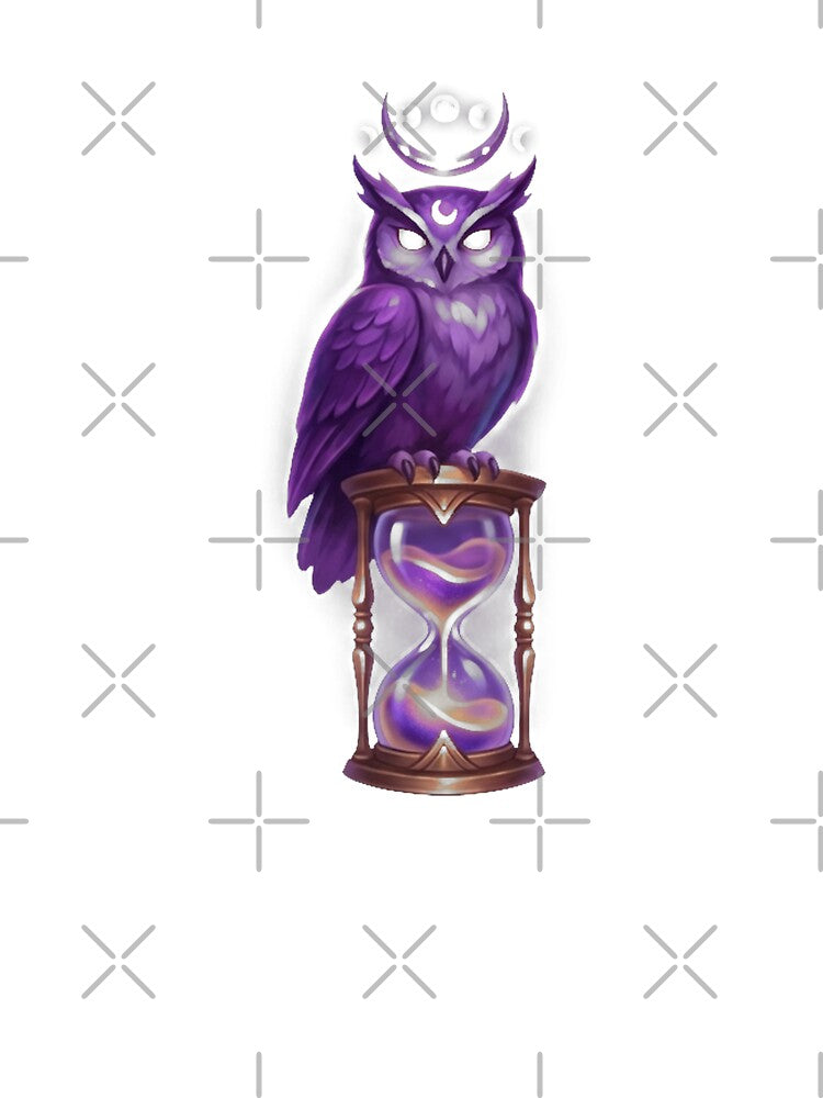 Amethyst Owl Hourglass Emblem by pumsquare T-Shirts, Hoodie, Sweatshirt | BlankRebels.com (Image 3)