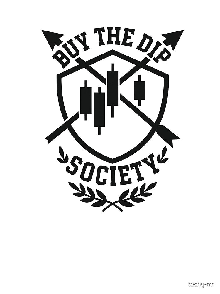 Buy the Dip Society – Full Crest Trading Badge by techy-rrr T-Shirts, Hoodie, Sweatshirt | BlankRebels.com (Image 3)