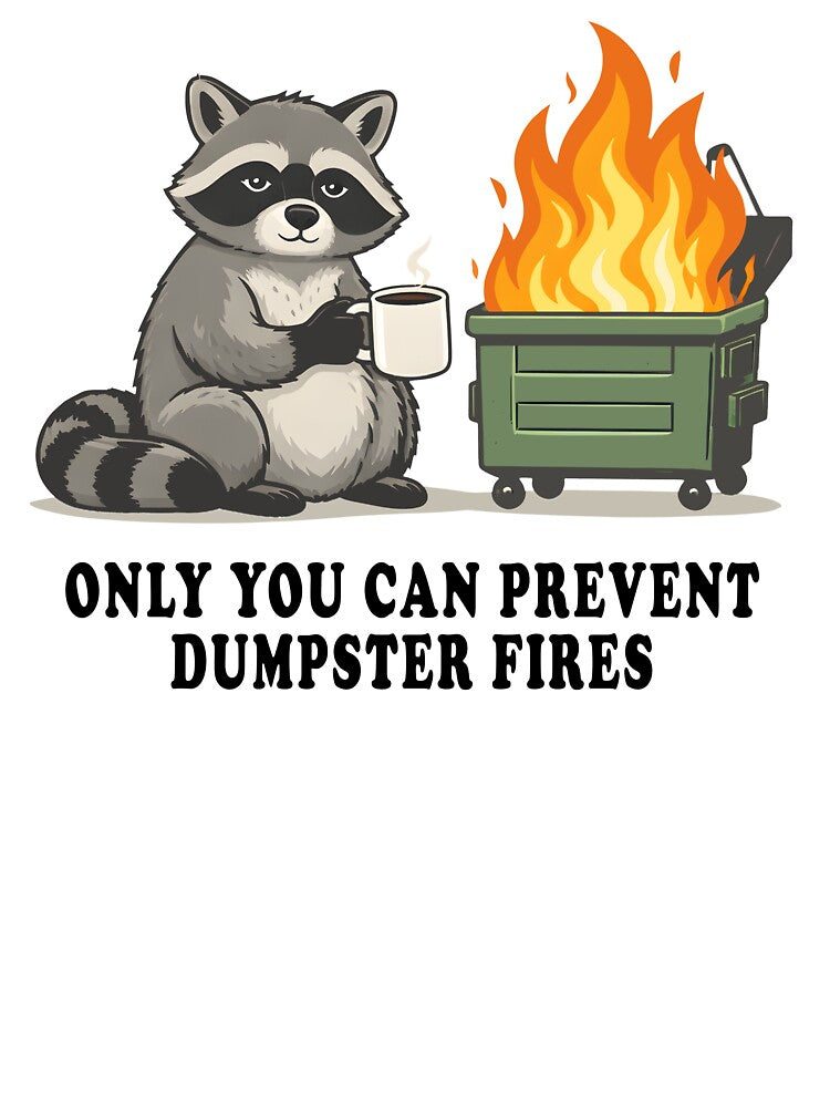 Only You Can Prevent Dumpster Fires T-shirt by OlizaPrint Hoodie, Sweatshirt | BlankRebels.com (Image 3)