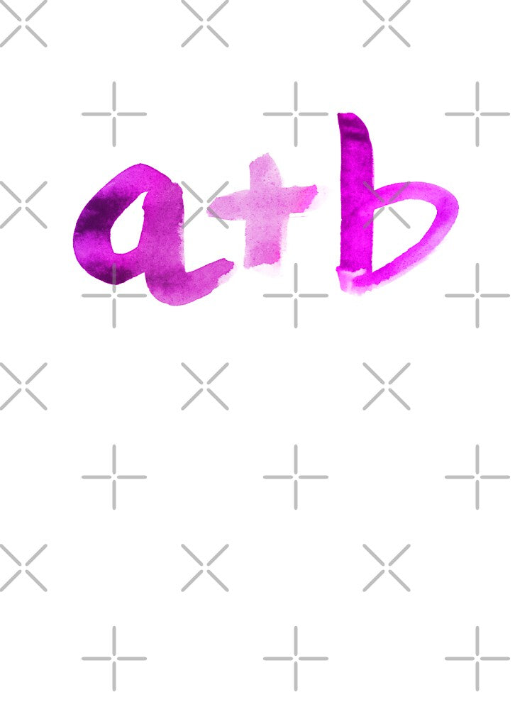 algebra lettering | algebra watercolor lettering by lausn T-Shirts, Hoodie, Sweatshirt | BlankRebels.com (Image 3)