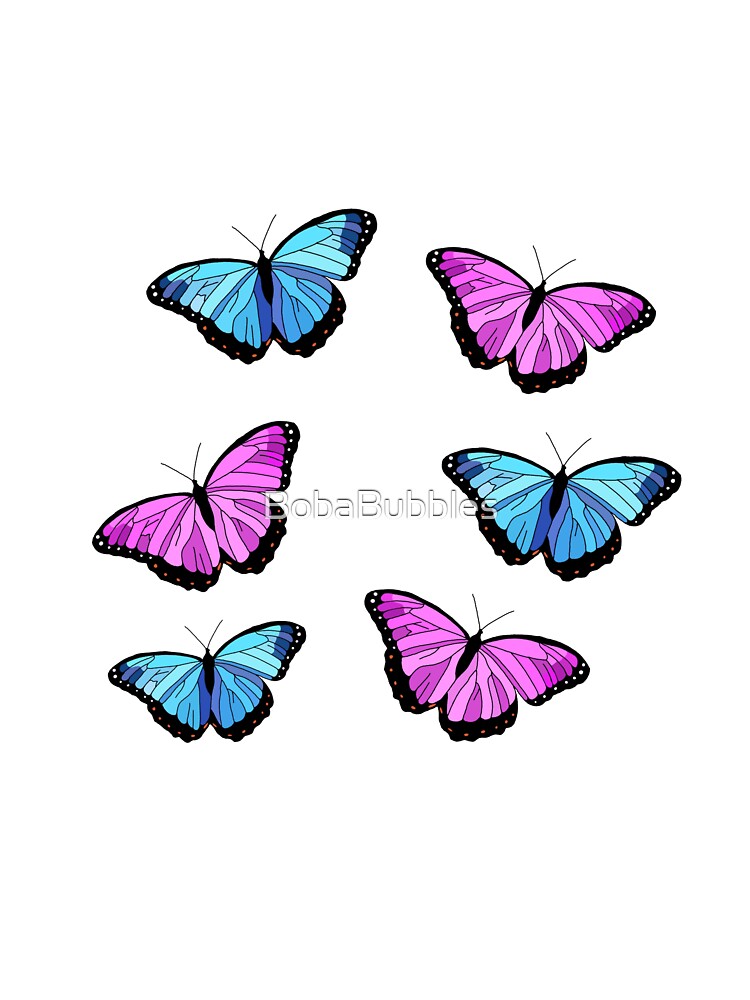 Butterfly Pack by BobaBubbles T-Shirts, Hoodie, Sweatshirt | BlankRebels.com (Image 3)