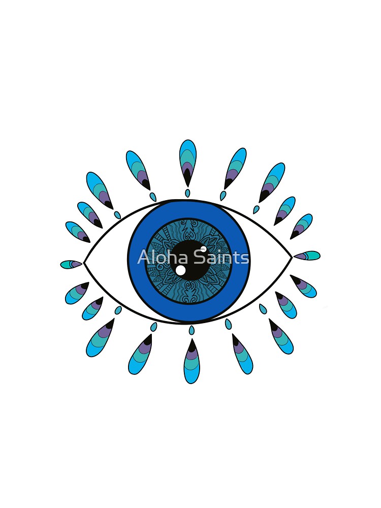 Evil Eye for protection by Aloha Saints T-Shirts, Hoodie, Sweatshirt | BlankRebels.com (Image 3)