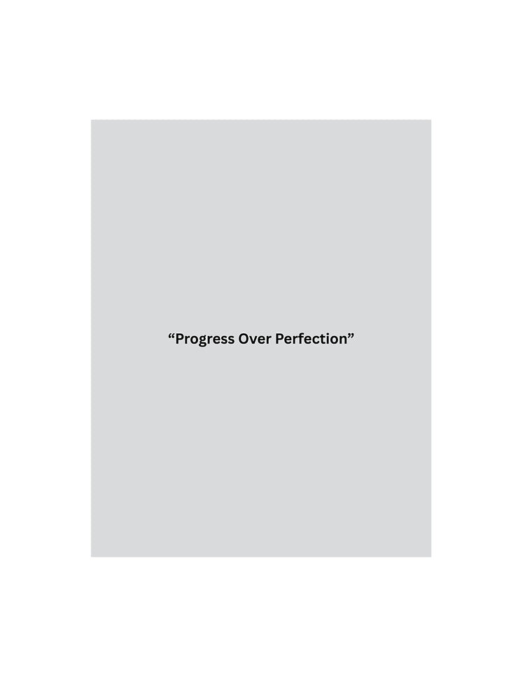 Progress Over Perfection Quote - Saynix Minimal Design by Saynix T-Shirts, Hoodie, Sweatshirt | BlankRebels.com (Image 3)