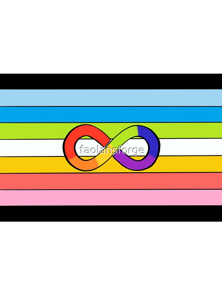 Queer Neurodivergent pride flag by faolansforge T-Shirts, Hoodie, Sweatshirt | BlankRebels.com (Image 3)