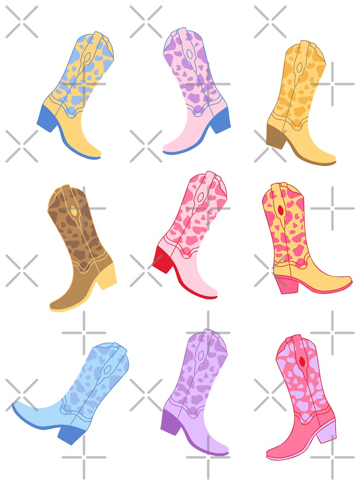 Vintage cowgirl boots. by CoCoArt-Ua T-Shirts, Hoodie, Sweatshirt | BlankRebels.com (Image 3)