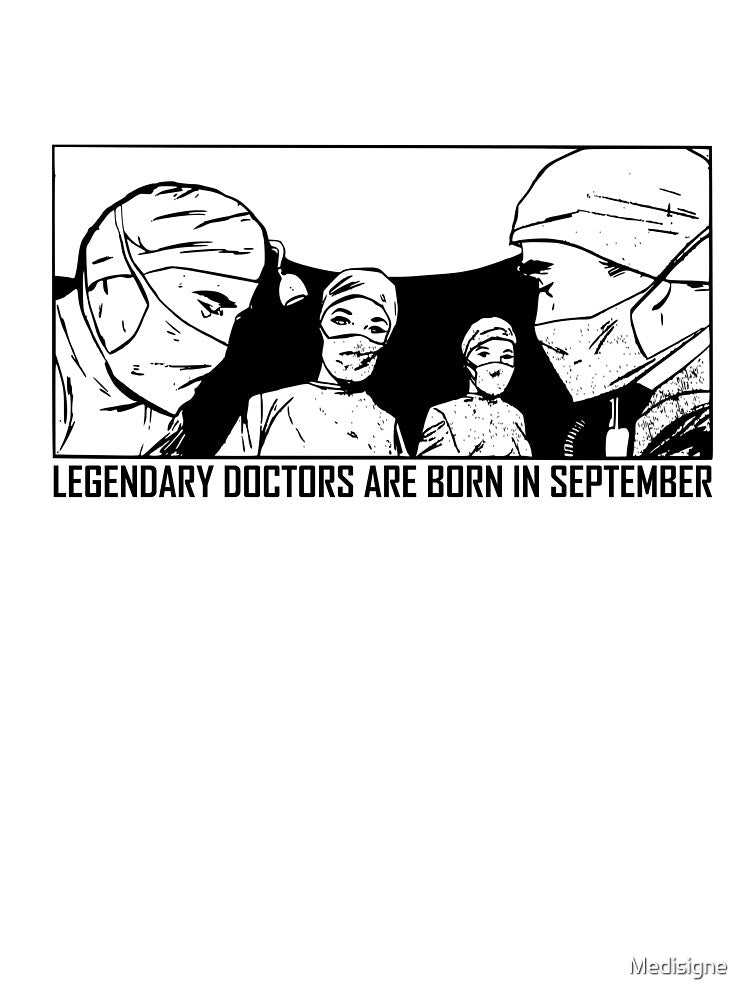 Legendary Doctors Are Born In September by Medisigne T-Shirts, Hoodie, Sweatshirt | BlankRebels.com (Image 3)