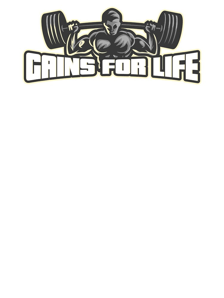 Gains for Life by spokoandstuff T-Shirts, Hoodie, Sweatshirt | BlankRebels.com (Image 3)